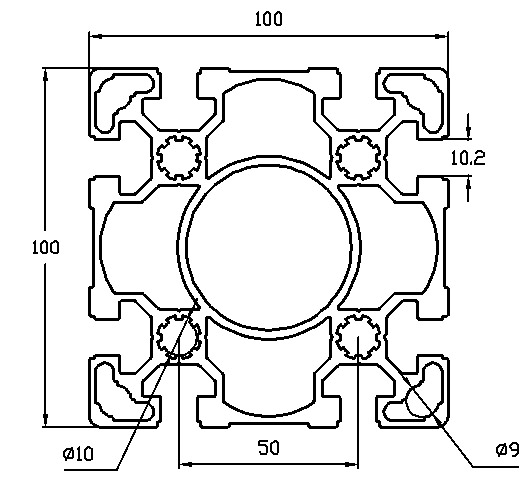 大量铝型材可供选择